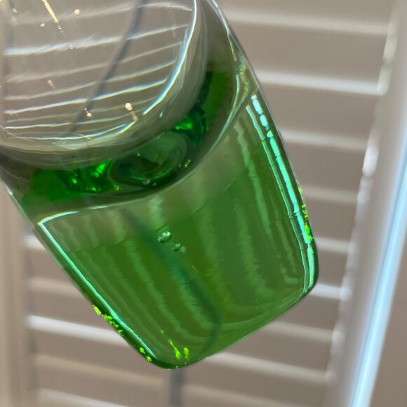 5 Carnival Cruise Line Souvenir Shot Glasses Clear Blue Green Turquoise - Picture 7 of 13